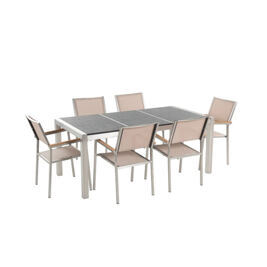 Gartenmöbel Set Naturstein